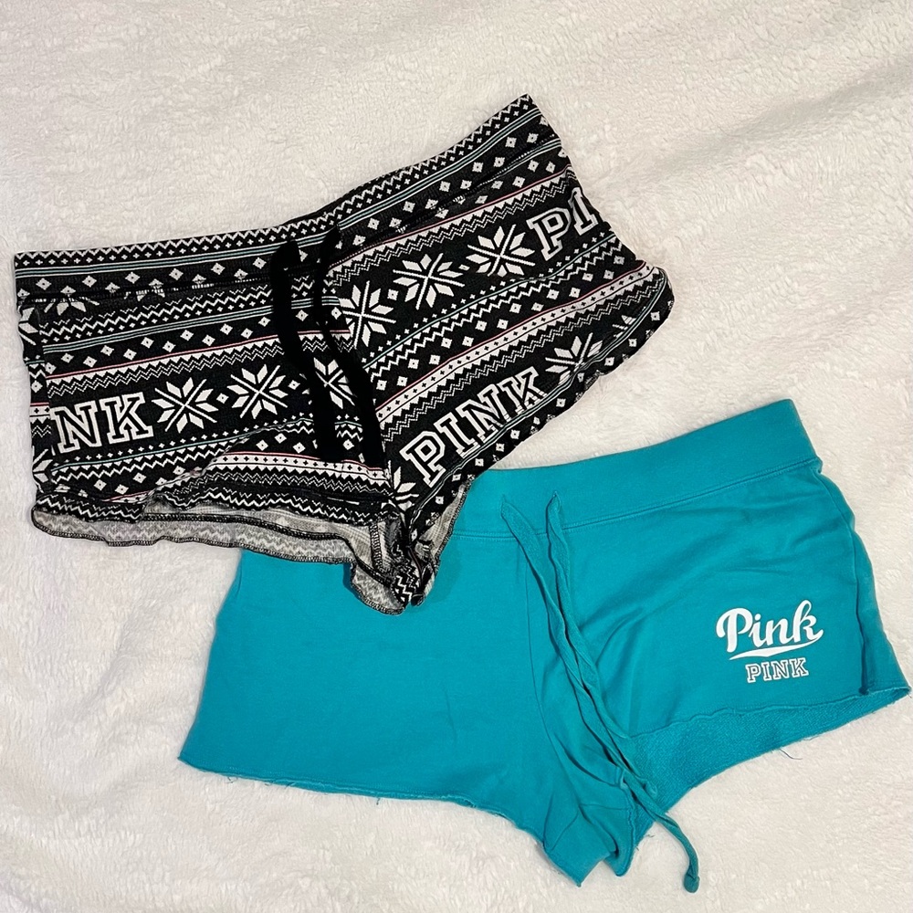 Victoria's Secret Teal Terry Cloth Shorts